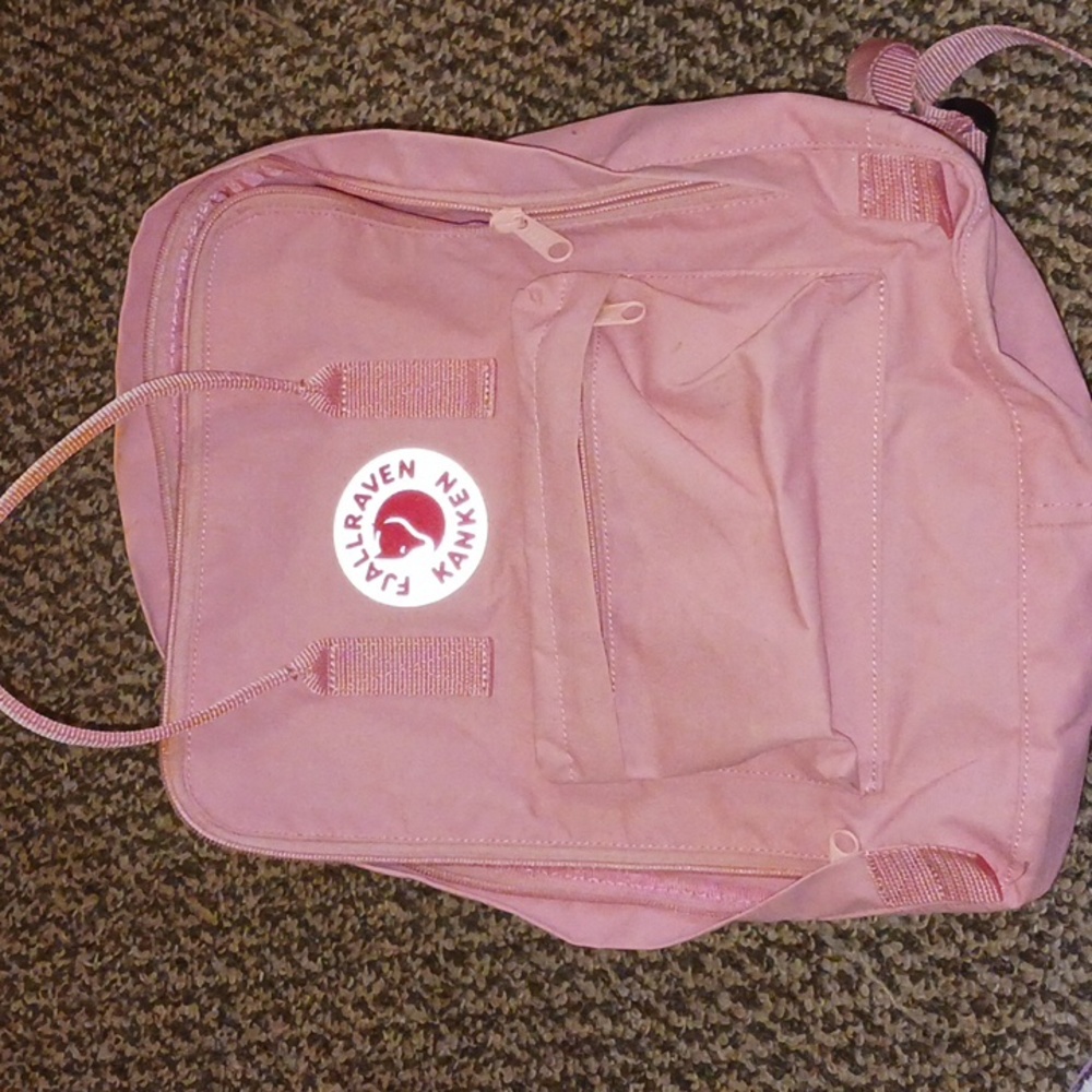 fjällräven kånken pink backpack bag